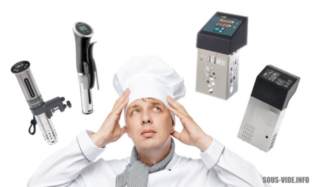 How to choose a sous vide immersion circulator 2/2?